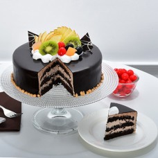 Exotic Chocolate Fruit Cake