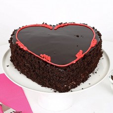Fabulous Heart Chocolate Cake