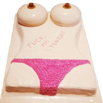 Bachelorette Party Themed Cake