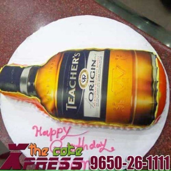 Teacher's Scotch Whisky Cake