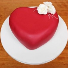 Blossoming Love Fondant Cake