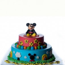 2 Tier Mickey Mouse Designer Cake