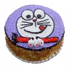 Doraemon Butterscotch Cake