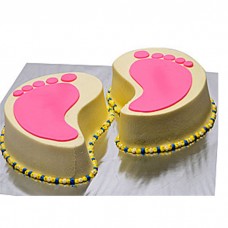 First Foot Step Designer Cake