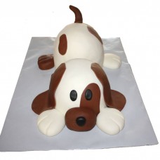 Puppy Dog Designer Fondant Cake