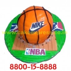NBA Fondant Cake
