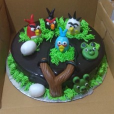 Angry Birds Designer Chocolate Cake