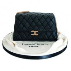 Chanel Fondant Handbag Cake