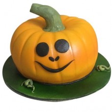 Pumpkin Designer Fondant Cake