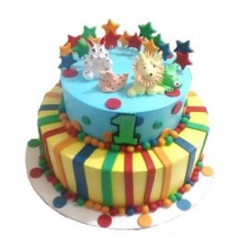 Kids First Birthday Designer Cake