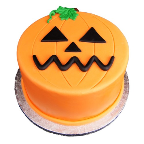 Halloween Pumpkin Fondant Cake Delivery in Greater Noida Halloween Pumpkin Fondant Cake Delivery in Greater Noida
