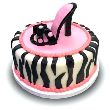 High Heel Theme Fondant Cake