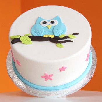 Owl Theme Designer Cake
