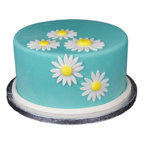 Spring Daisies Fondant Cake Delivery in Greater Noida