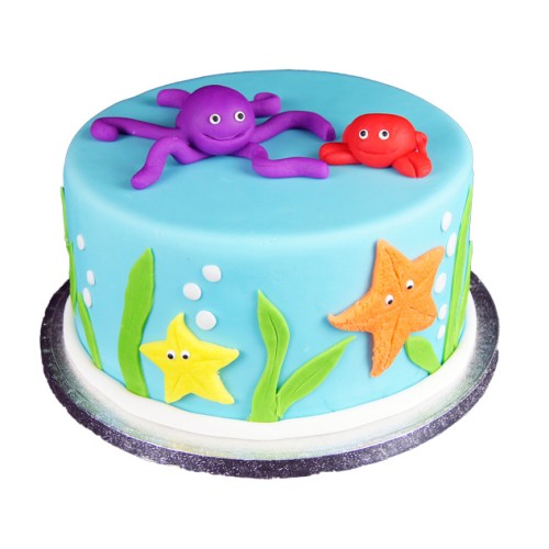 Under The Sea Theme Cake Delivery in Greater Noida