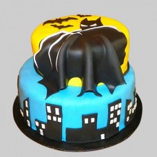 Batman Fondant Cake For Kids