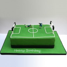 Football Ground Fondant Cake