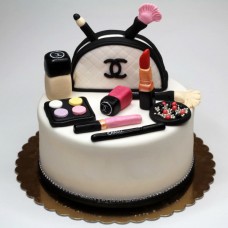Special Chanel Cosmetics Fondant Cake