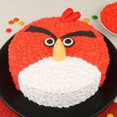 Angry Bird Cream Cake