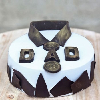 Classic Fondant Dad Cake Classic Fondant Dad Cake