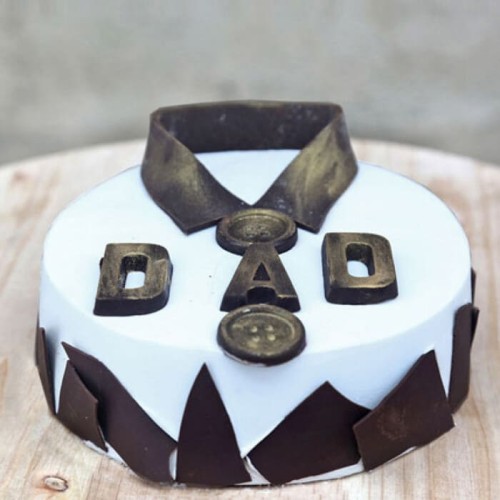 Classic Fondant Dad Cake Delivery in Greater Noida