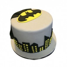 Fancy Batman Fondant Cake