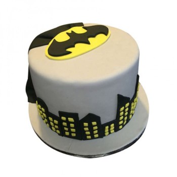 Fancy Batman Fondant Cake Fancy Batman Fondant Cake