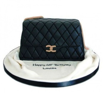 Fondant Handbag Designer Cake Fondant Handbag Designer Cake