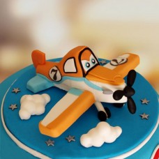Fun Flight Fondant Cake