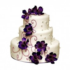 Glamorous Wedding Fondant Cake
