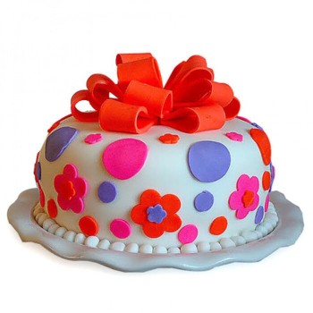 Gorgeous Fondant Cake Gorgeous Fondant Cake
