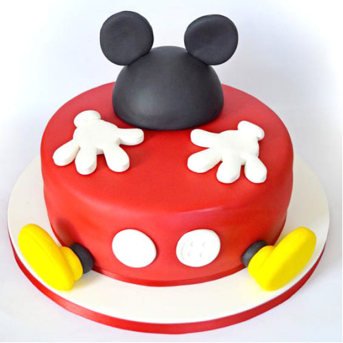 Mickey Mouse Baby Shower Cake Delivery in Greater Noida