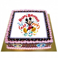 Mickey Mouse Special Photo Cake