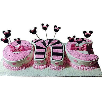 ONE Semi Fondant Cake Chocolate