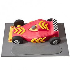 Racing Car Fondant Cake