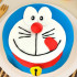 Rejoicing Doraemon Fondant Cake