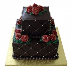 Rose & Truffle 2 Tier Cake