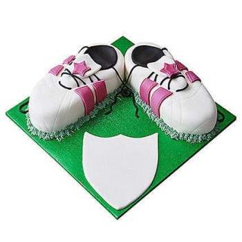 Sports Shoe Fondant Cake Sports Shoe Fondant Cake
