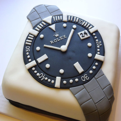 Rolex Watch Themed Cake Delivery in Greater Noida