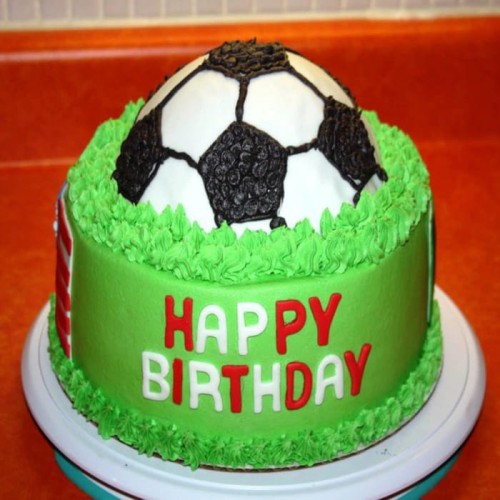 Soccer Theme Designer Cake Delivery in Greater Noida