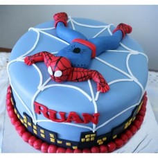 Spiderman Customized Birthday Cake