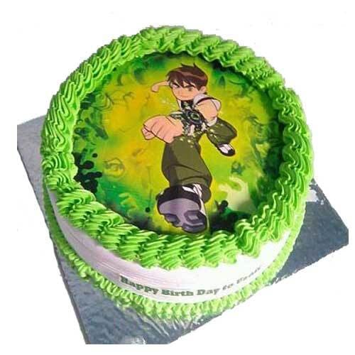 Ben 10 Photo Cake Delivery in Greater Noida
