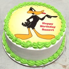 Daffy Duck Photo Cake