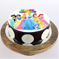 Disney Princess Chocolate Cake