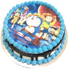 Doraemon & Nobita Photo Cake