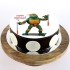 Michaelangelo Chocolate Photo Cake