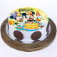 Mickey & Minnie Pineapple Cake Delivery in Greater Noida