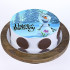 Olaf The Snowman Pineapple Cake