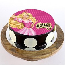 Princess Aurora Chocolate Cake