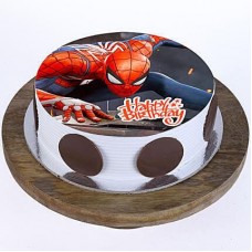 Spiderman Pineapple Cake